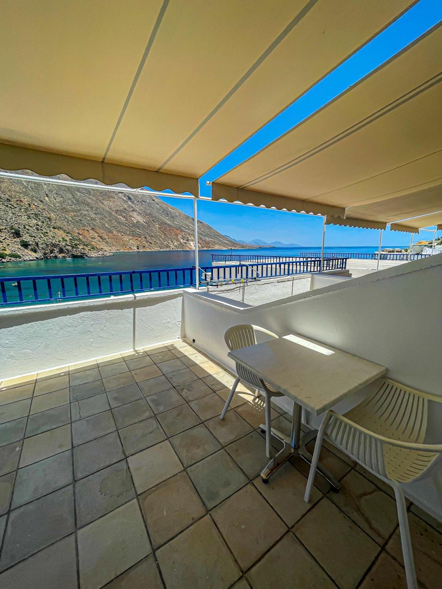 The Blue House Hotel Loutro Exterior foto