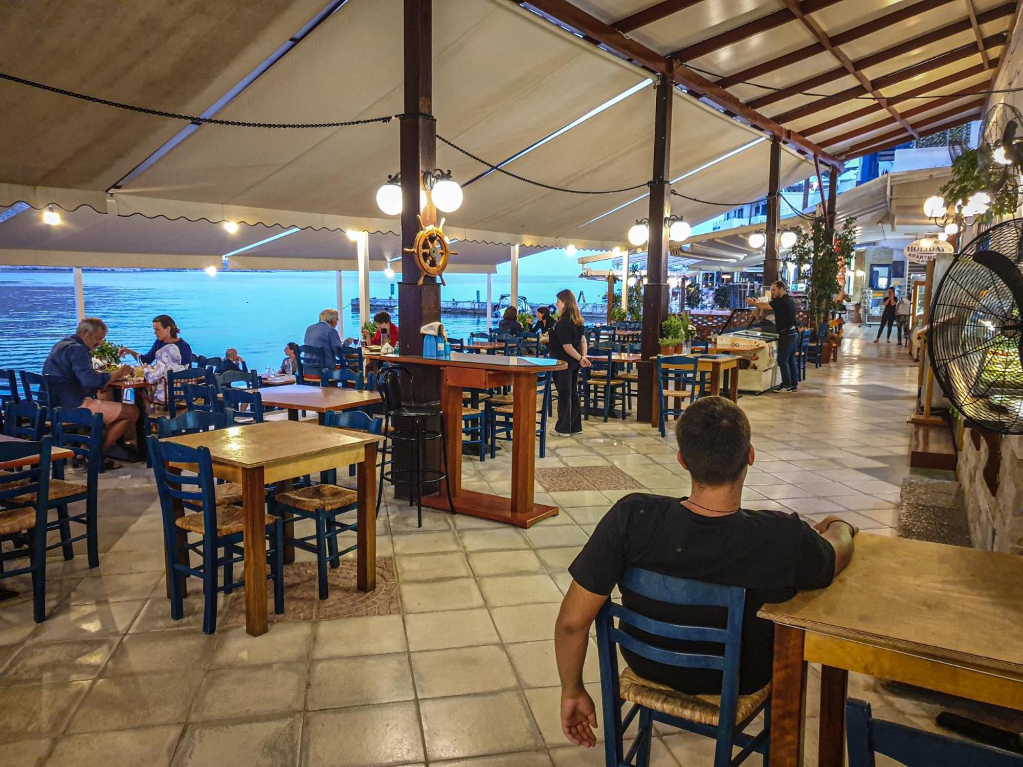 The Blue House Hotel Loutro Exterior foto
